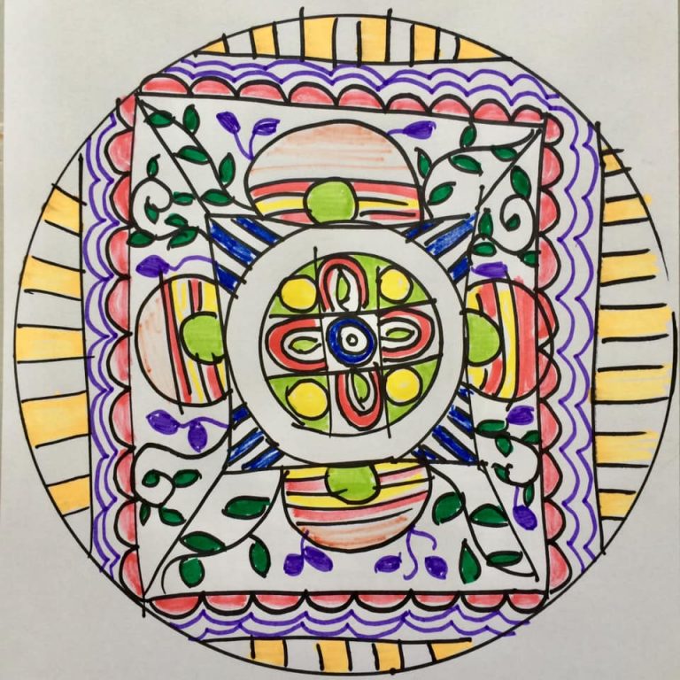 Free Printable Mandala Template – Mindful Art Club